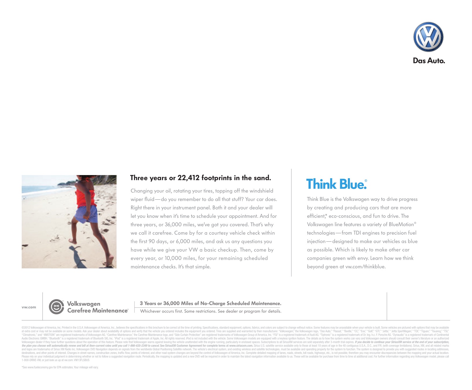 2013 VW Full-Line Brochure Page 10